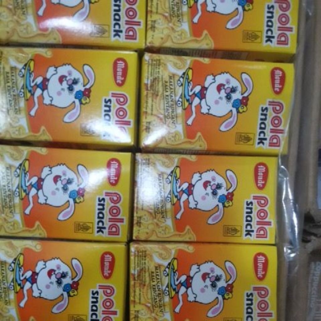 

monde pola snack 25 gram