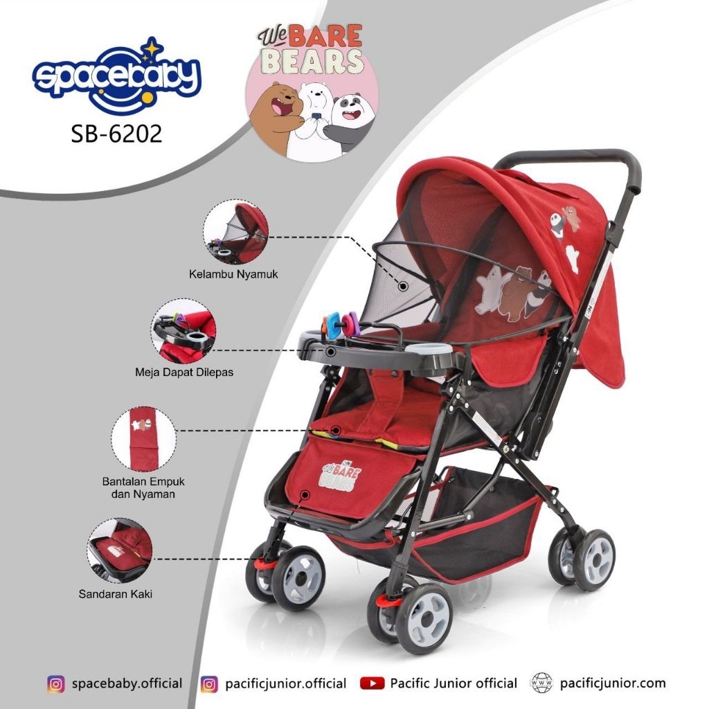 Baby Stroller Space Baby sb-6202