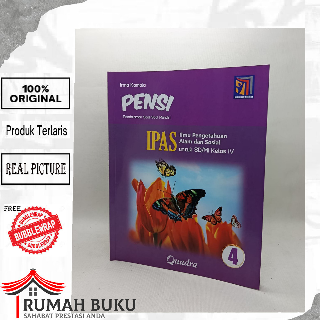 Pensi Ipas Kelas 4 Quadra Kurikulum Merdeka
