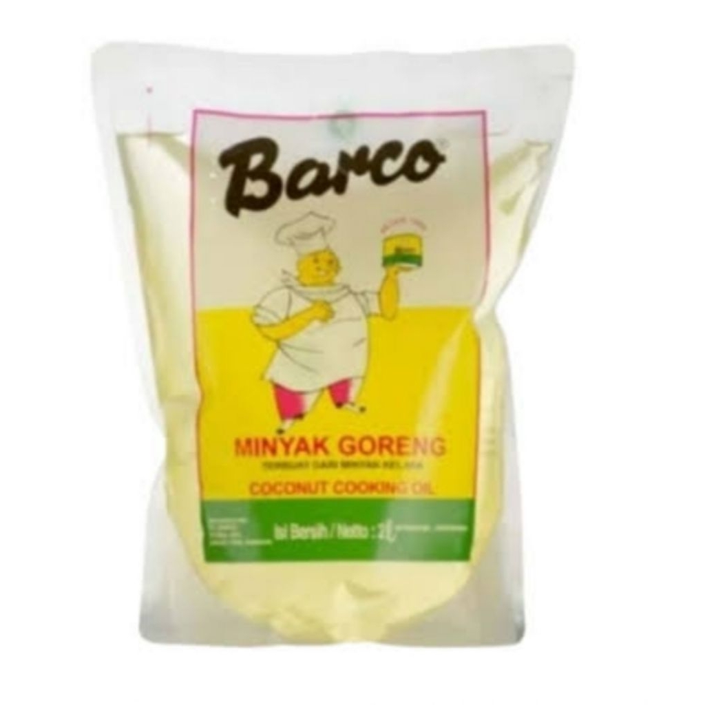 

Minyak Goreng Barco 1 liter dan 2 liter refill pouch