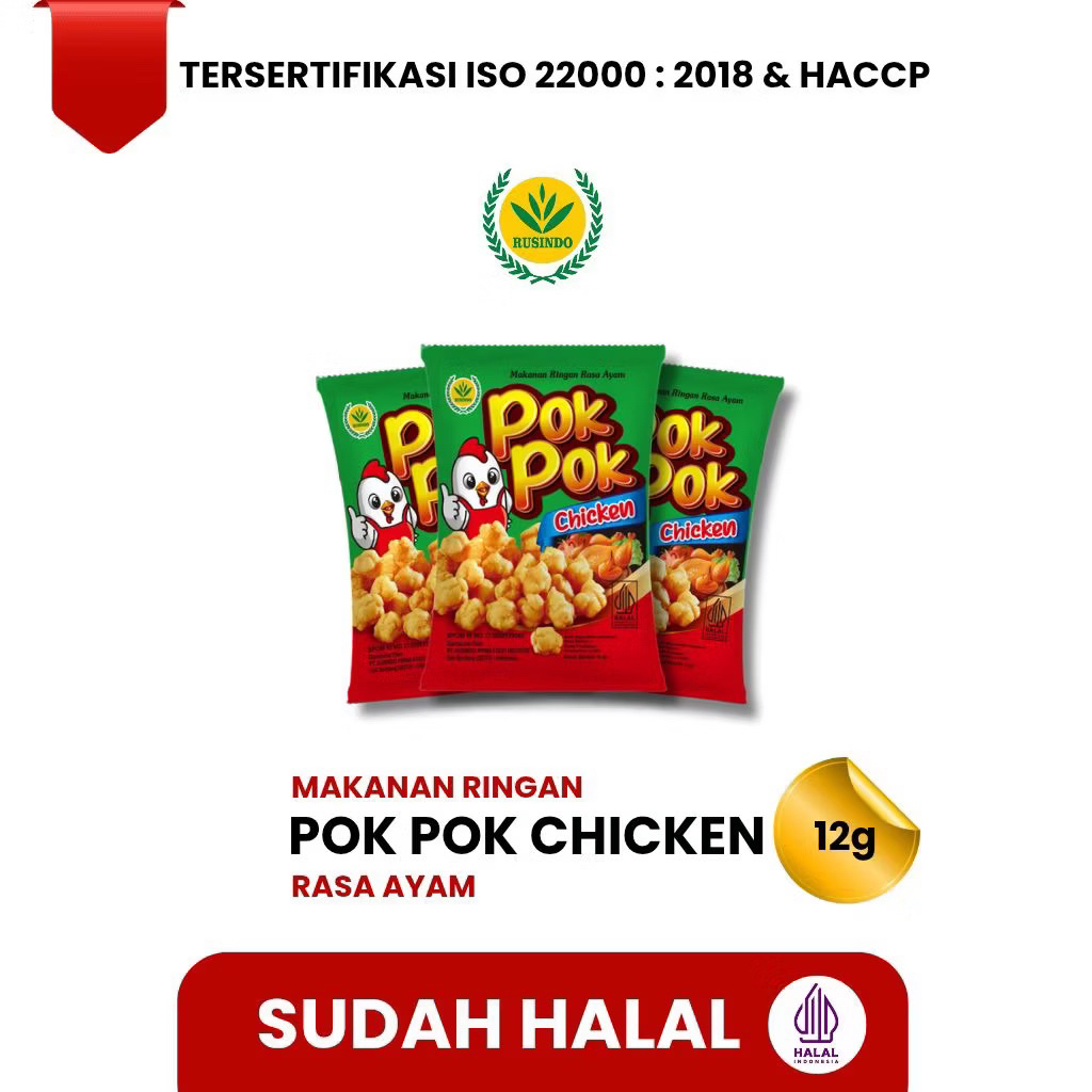 

POK POK CHICKEN SNACKS HAI DI LAO MAKANAN RINGAN HALAL