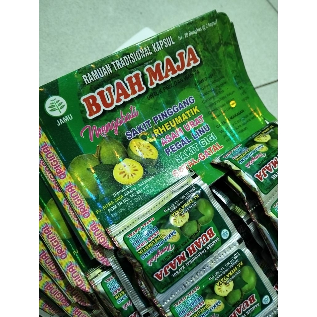 

(COD) BUAH MAJA ASAM URAT PEGAL LINU ORIGINAL