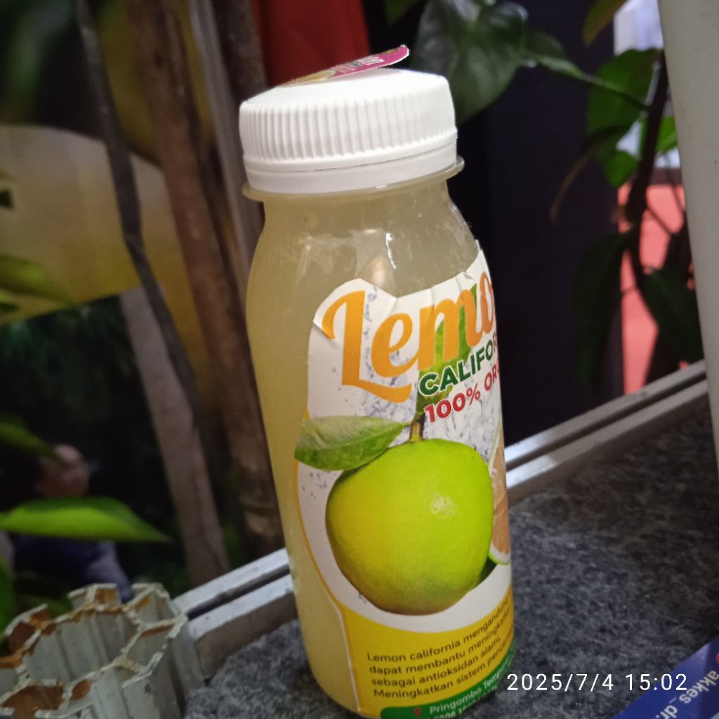 

sari lemon California organik