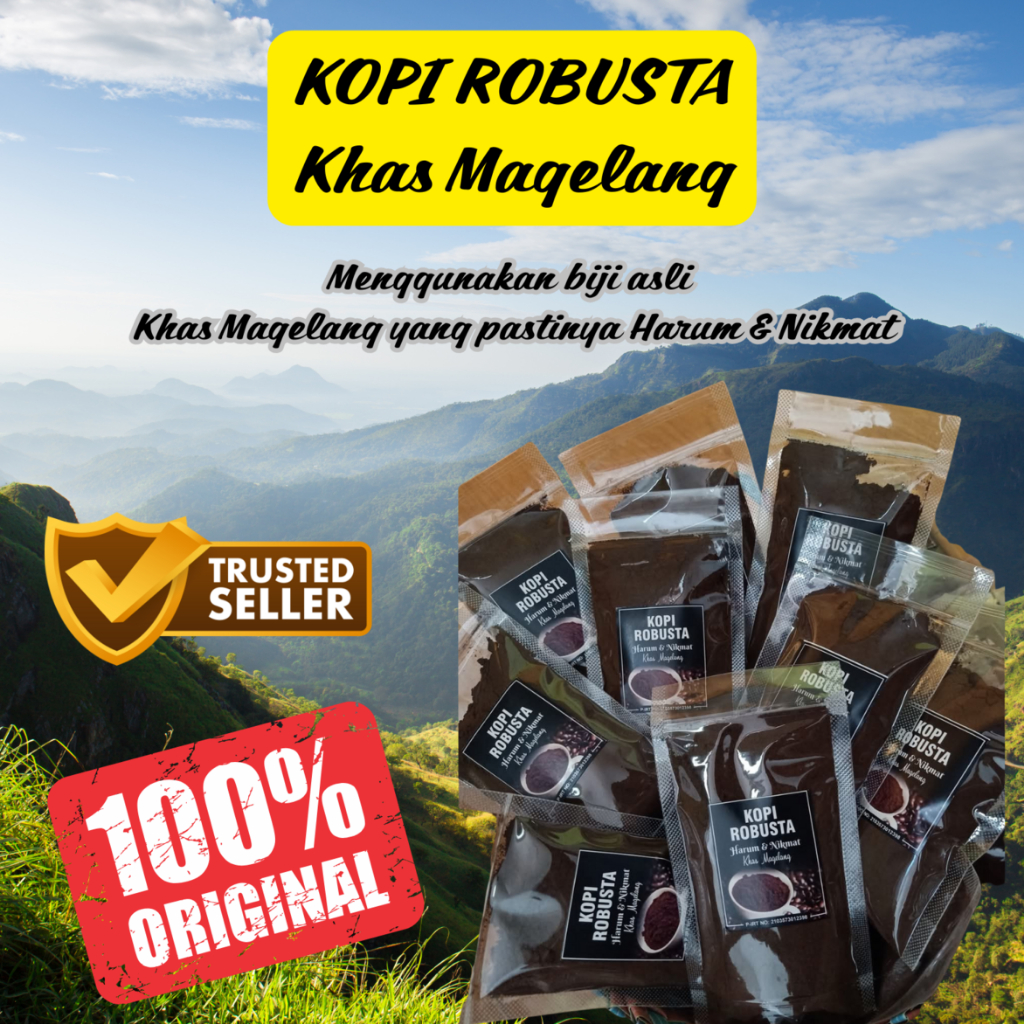 

Kopi Robusta khas Magelang original