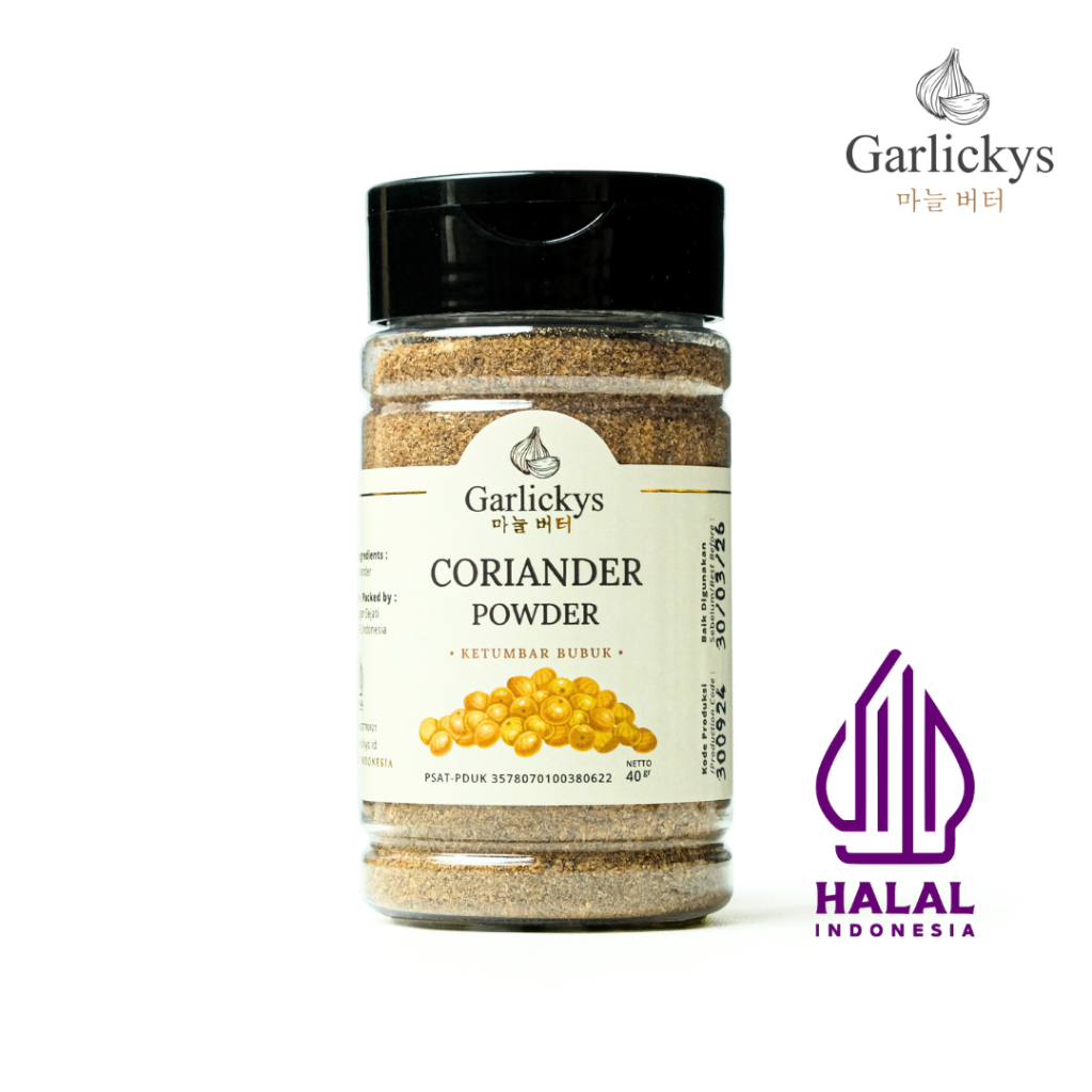 

KETUMBAR BUBUK MURNI ORGANIK / BUBUK KETUMBAR ASLI 100% / GARLICKYS CORIANDER POWDER PREMIUM QUALITY