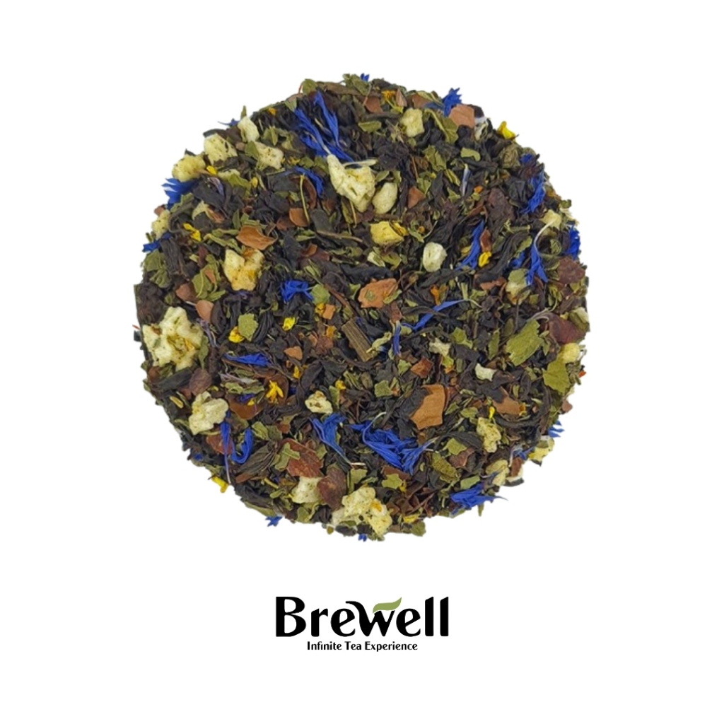 

ROYAL CHOCOLATE Tea Blend - Black Tea with Cacao Husk and Flowers 250 Gram / 500 Gram
