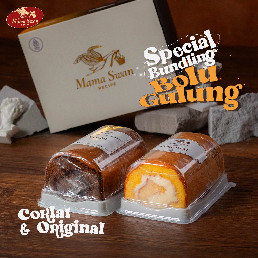 

Bundling Bolu Gulung Mika Coklat & Original