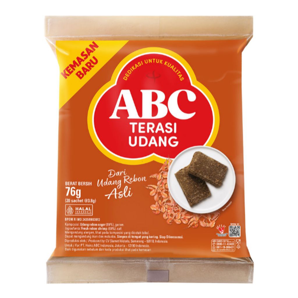 

Terasi Udang ABC 20 x 3.8 g