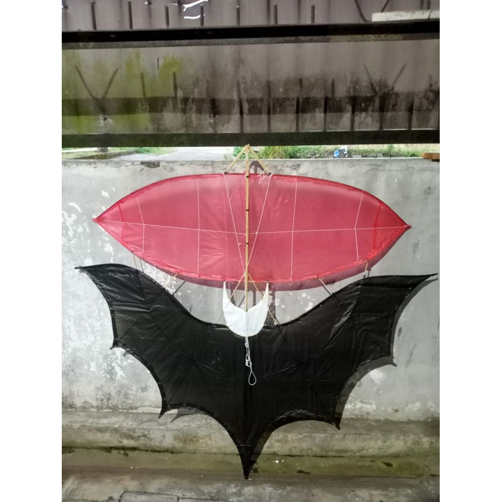 layang layang besar / sawangan kelelawar