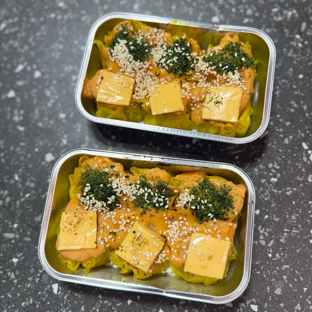 

Dimsum jumbo MENTAI premium 98% daging FREE Chilli oil by dim.sun