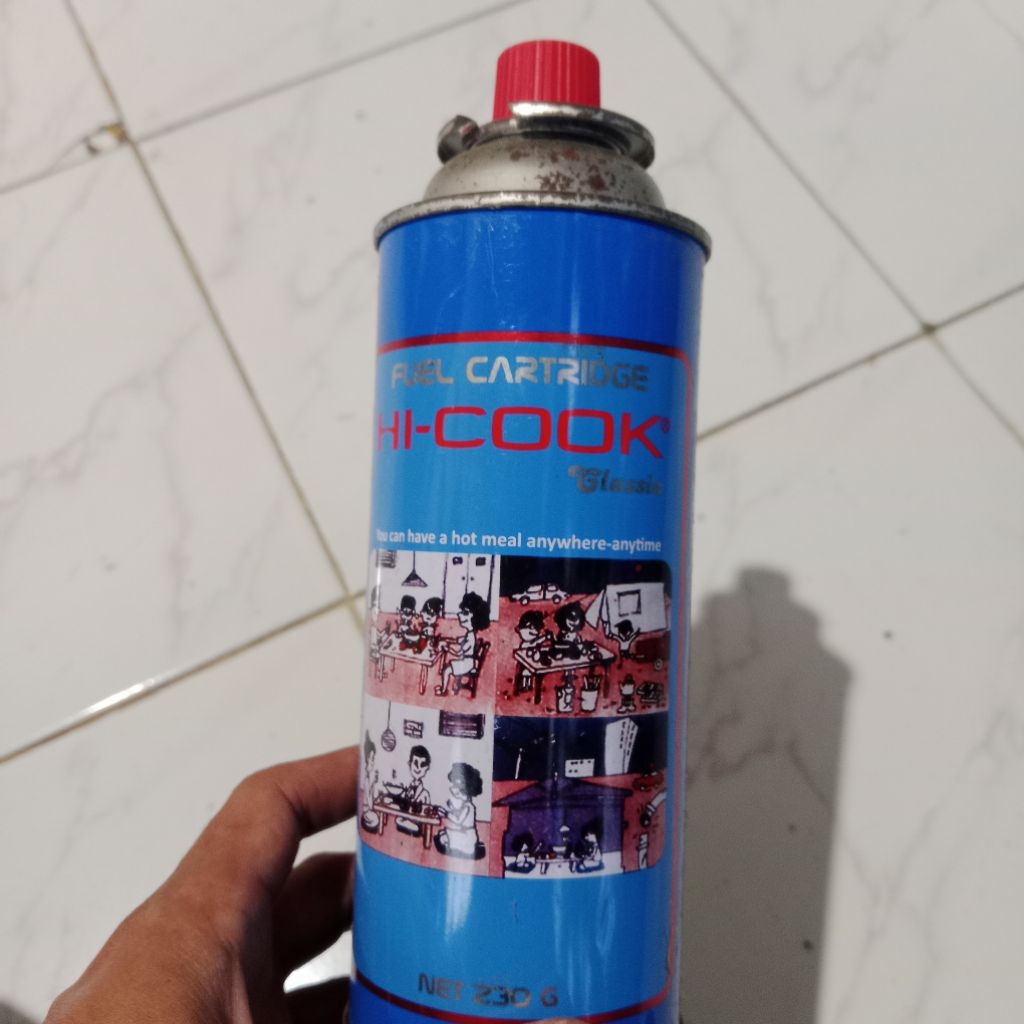 Kaleng Gas Portable Kosong