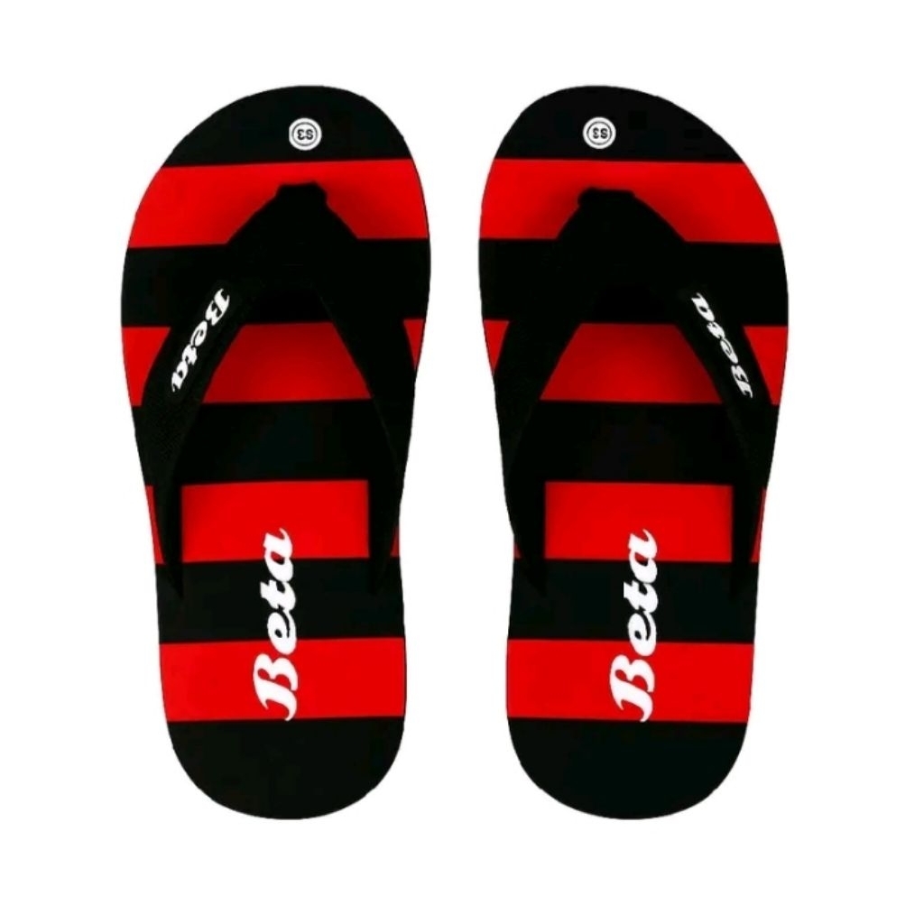 sandal jepit pria webing motif terbaru