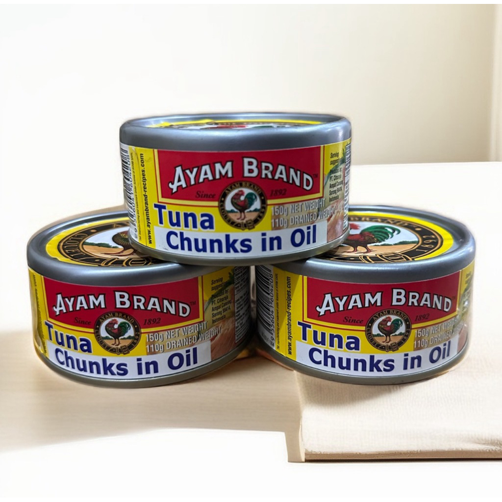 

Ayam Brand Tuna Chunk In Oil 150 Gr