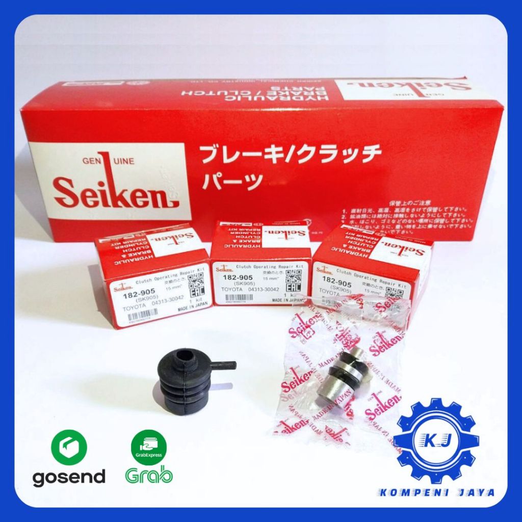 CO KIT SEAL MASTER KOPLING BAWAH HIACE 12R BENSIN / RH11 Ukuran : 15mm" C/O KIT SK905 SEIKEN REPAIR 