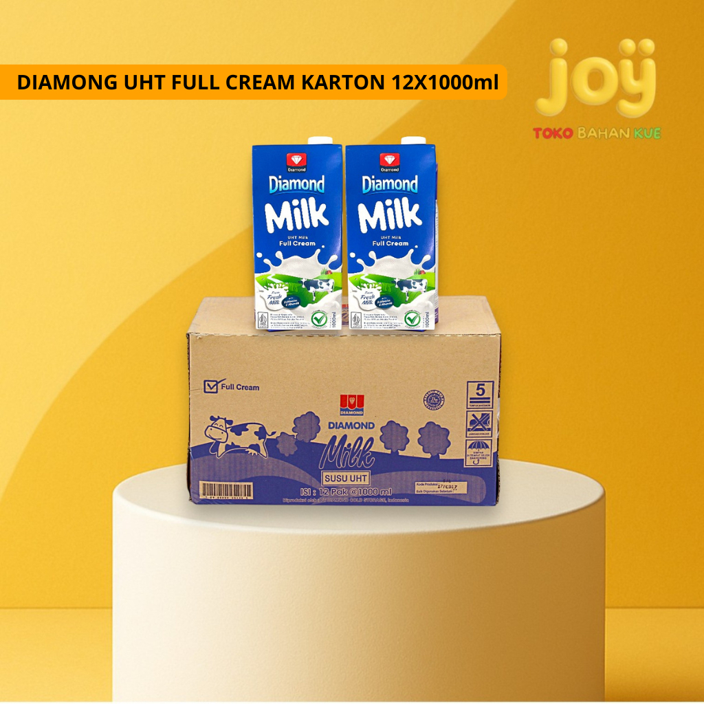 

DIAMOND UHT FULL CREAM KARTON 1L