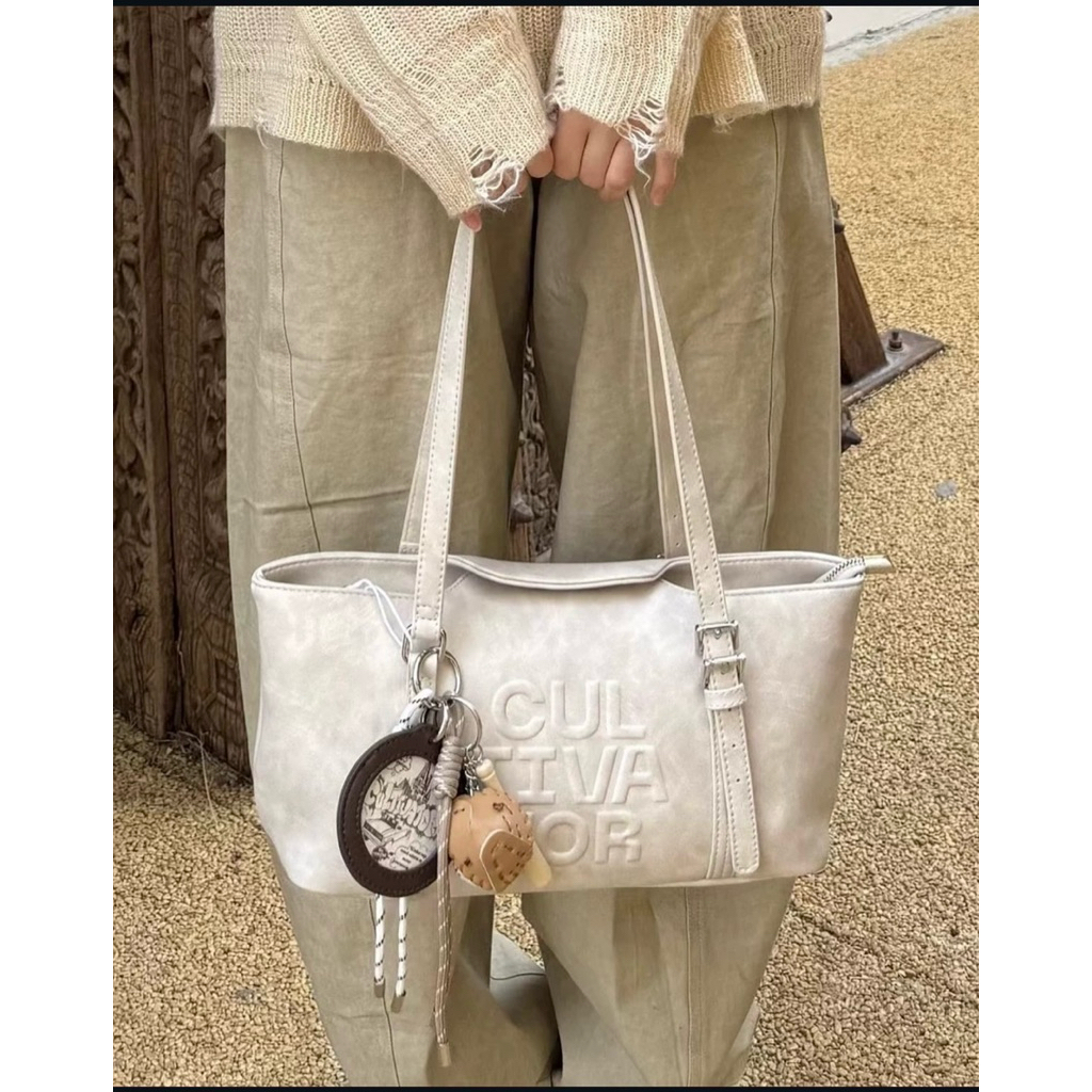 cultivator bag (beige B118 & pink B118)
