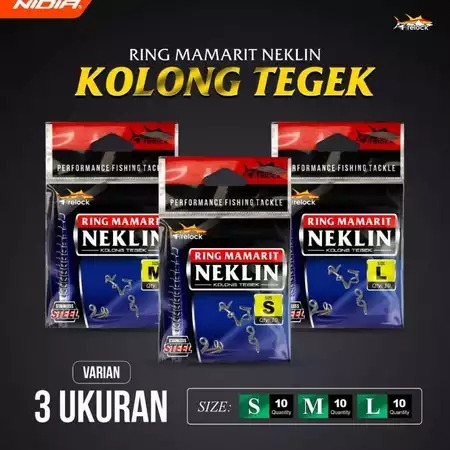 Ring Kolong Tegek Neklin Firelock Ring Joran Tegek Stainless Steel High Quality