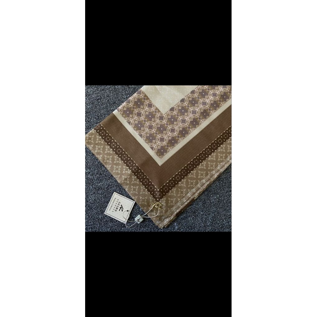 HIJAB MOTIF SEGI EMPAT || VOAL HIJAB MOTIF || AZARA HIJAB MOTIF