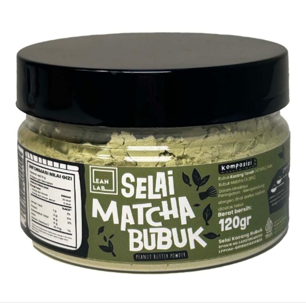 

Lean Lab Selai Matcha Bubuk 120 g