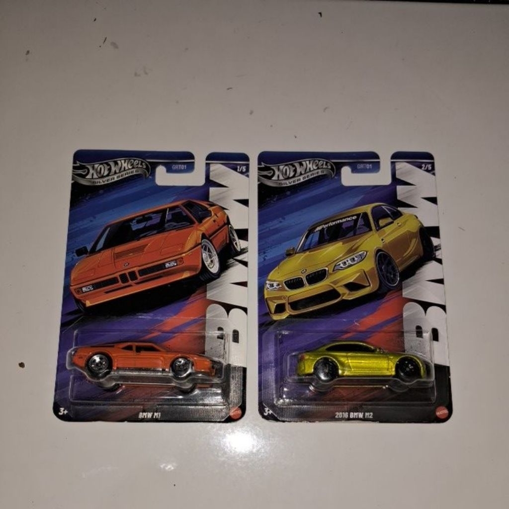 hotwheels BMW, M1 & M2
