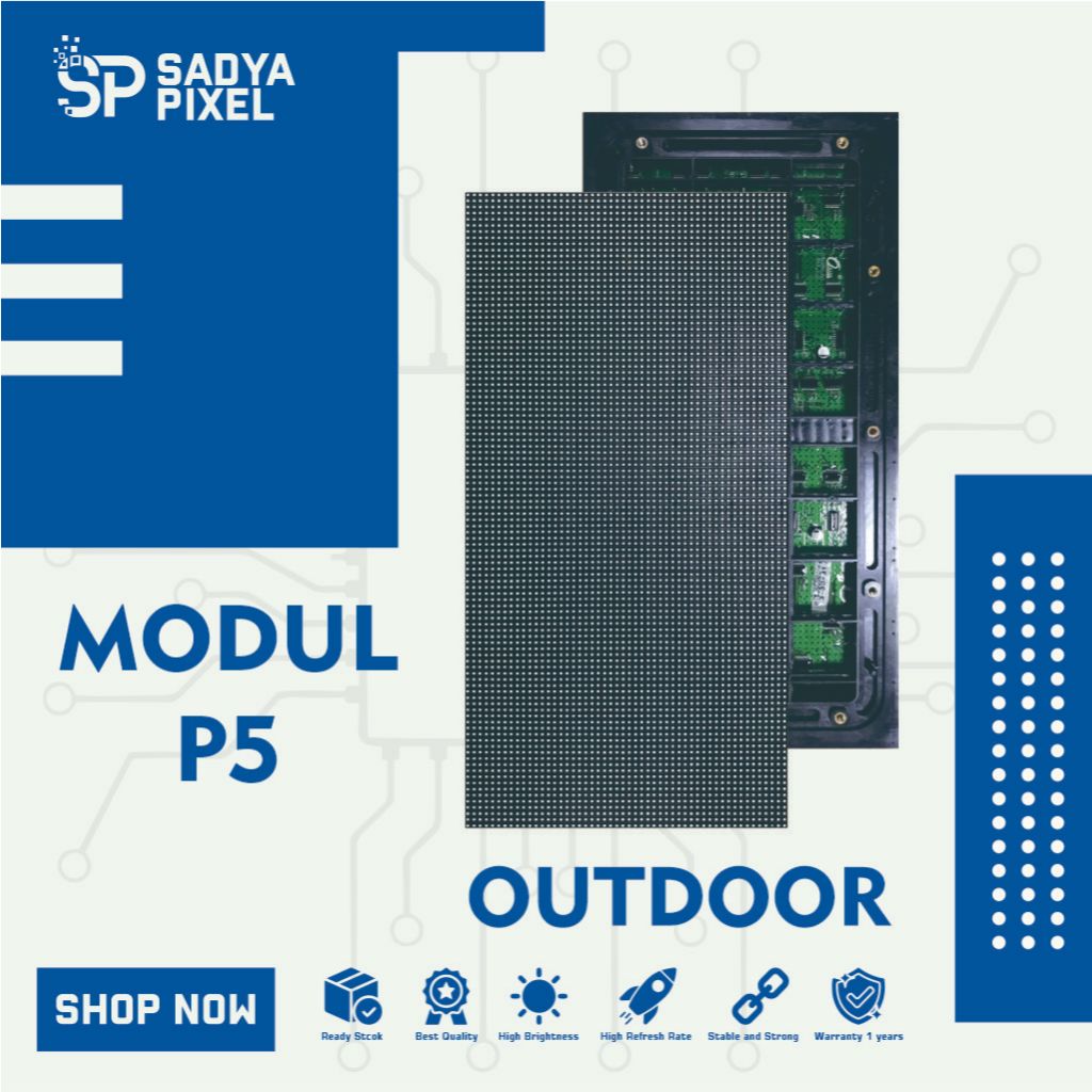 Module/Panel Videotron P5 Outdoor - Sadya Pixel