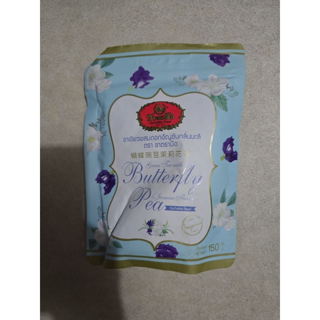 

chatramue jasmine tea repack 10Gram / butterfly pea tea chatramue