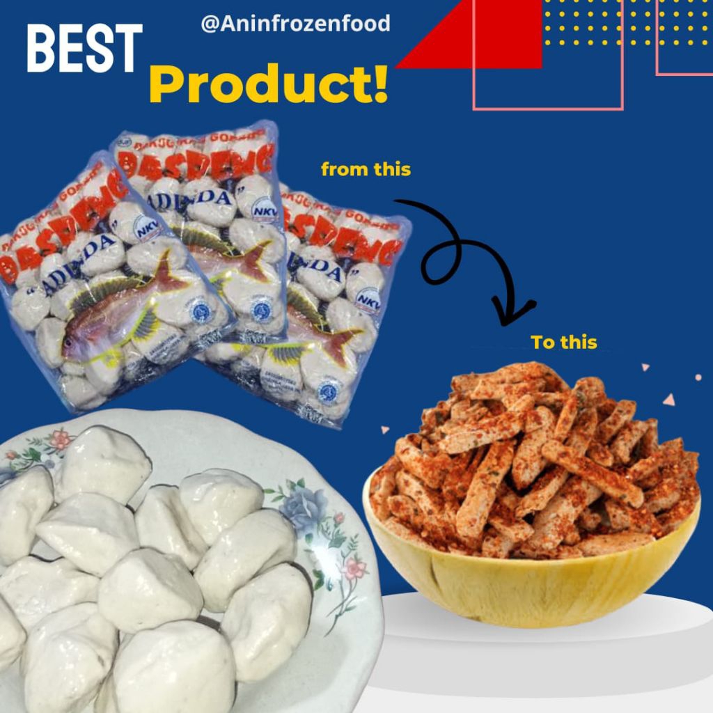 

Basreng Mentah ADINDA 600gr– Pedas & Renyah, Siap Goreng, Cocok untuk Camilan & Usaha