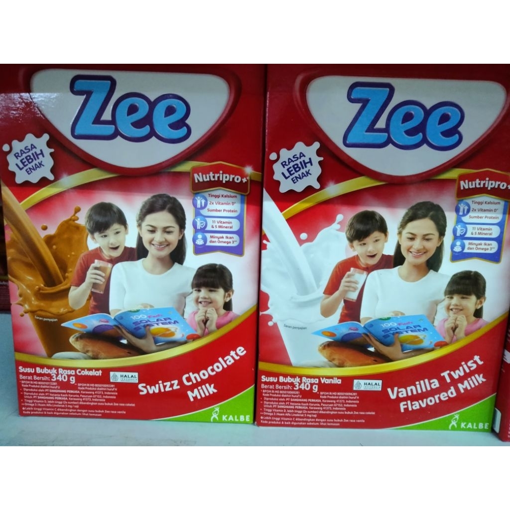 

ZEE BOX 340GR Coklat/ Vanilla