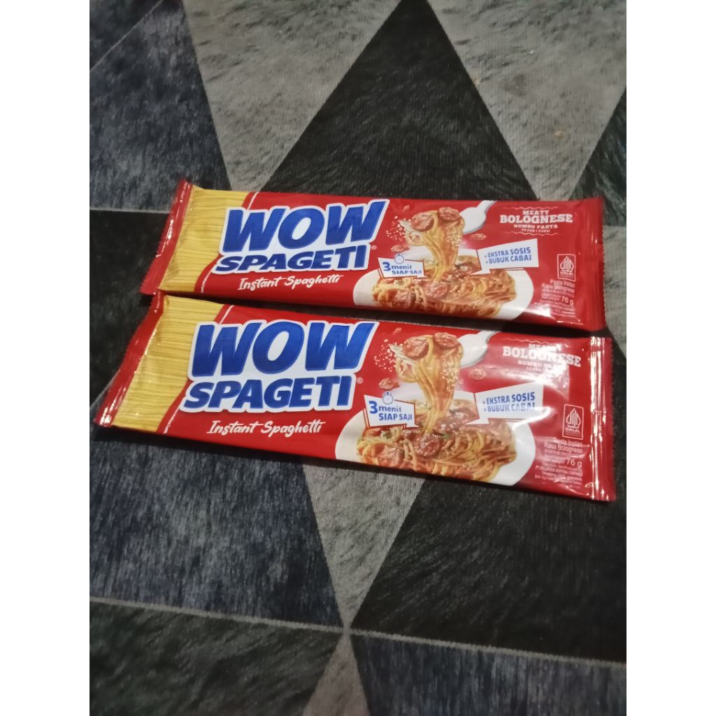 

wow spaghetti Bolognese 1pcs