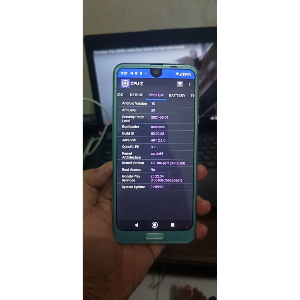 Sharp Aquos R2 - SHV42 Snapdragon 845 4GB-64GB