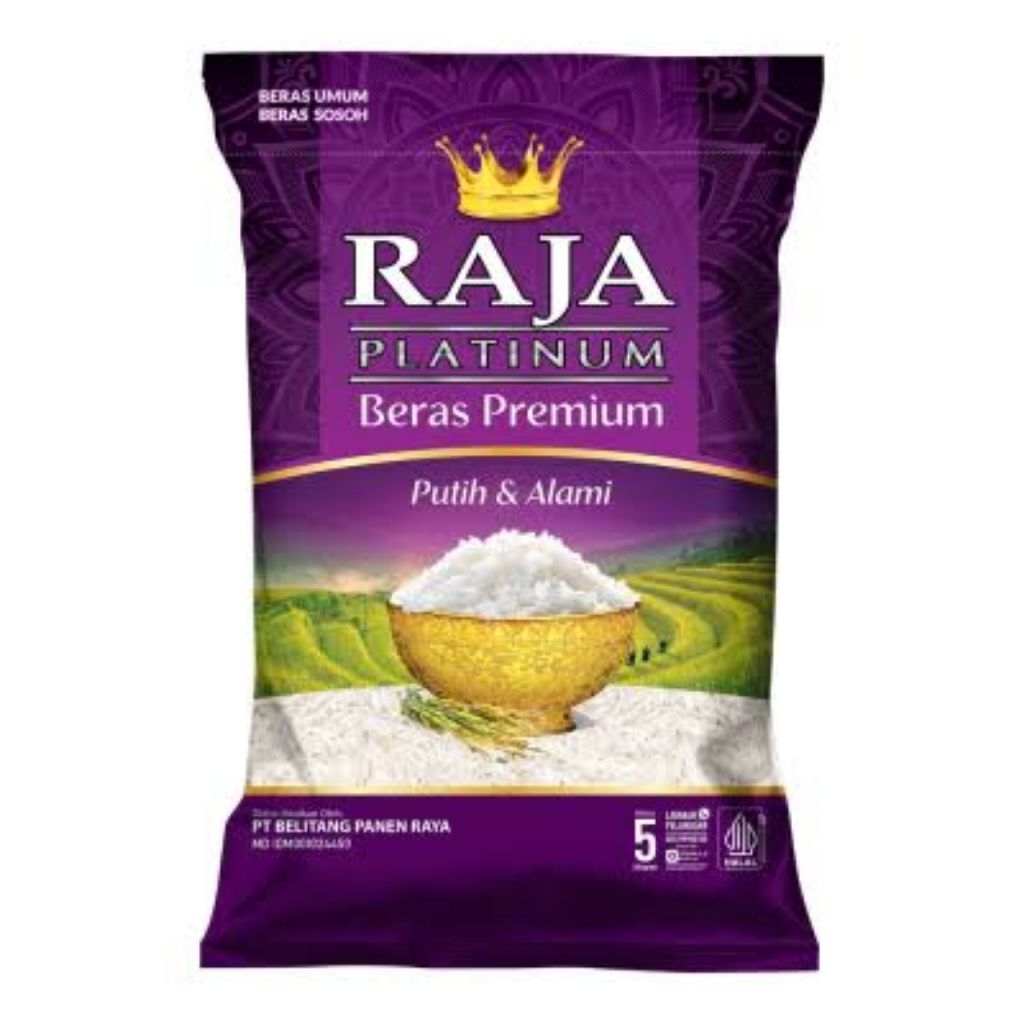

Beras Raja Platinum & Ultima 5kg | Beras Premium Raja Platinum & Raja Ultima