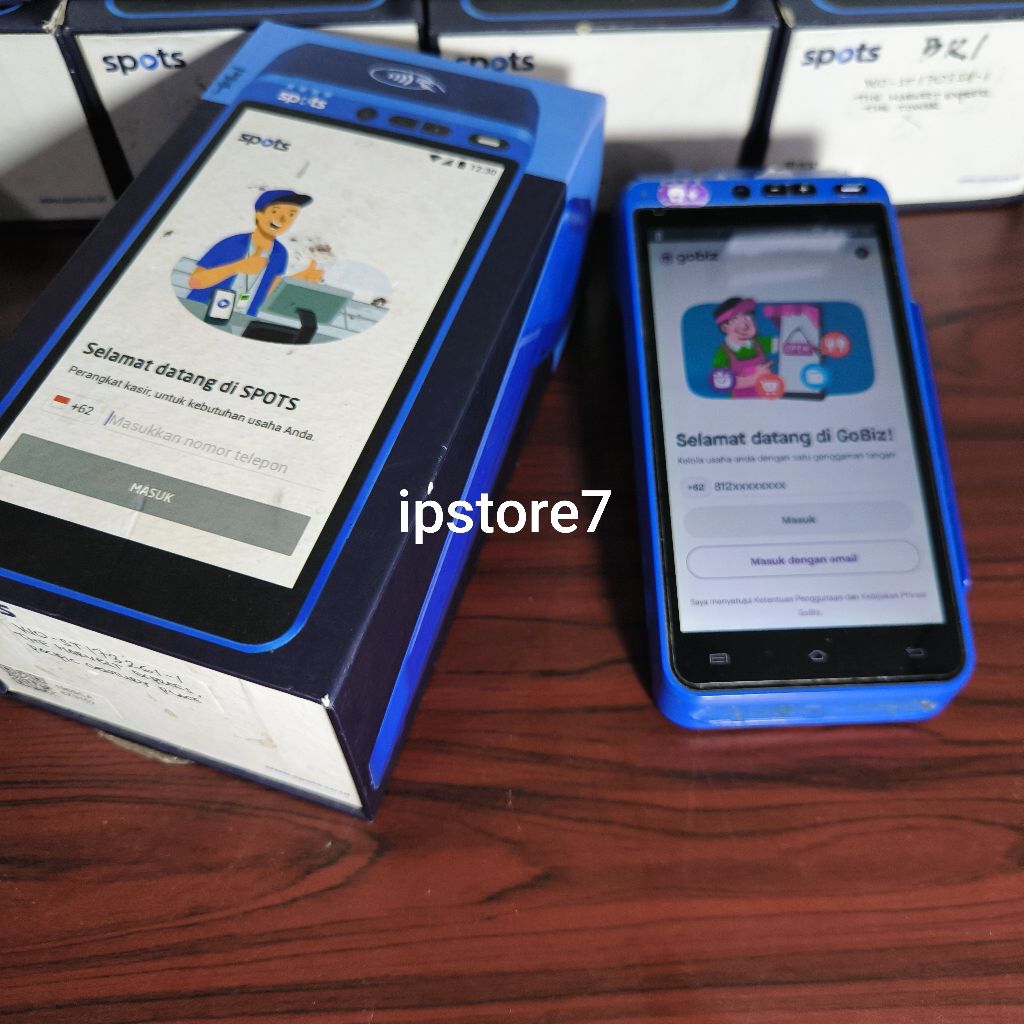 Mesin Kasir Apos A8 Gobiz Spot Normal tinggal login - Second Garansi