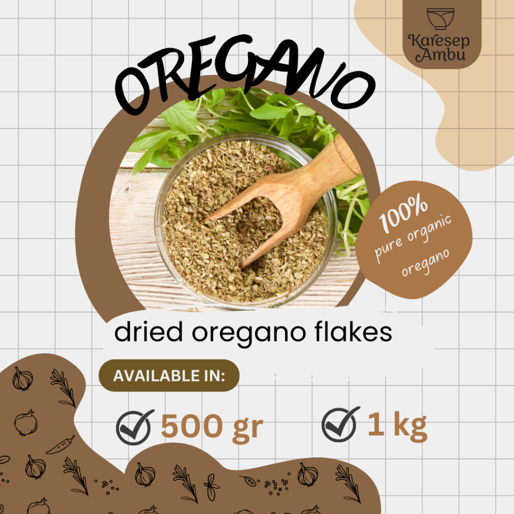 

Bumbu Dapur Bubuk Premium Murni Organik Paprika 1 kg / Oregano / Merica / Lada Hitam / Bawang Putih / Bawang Bombay / Cabe Kasar / Cabai Merah / Cabai Rawit Pedas / Parsley all varian 1 kg1 kg