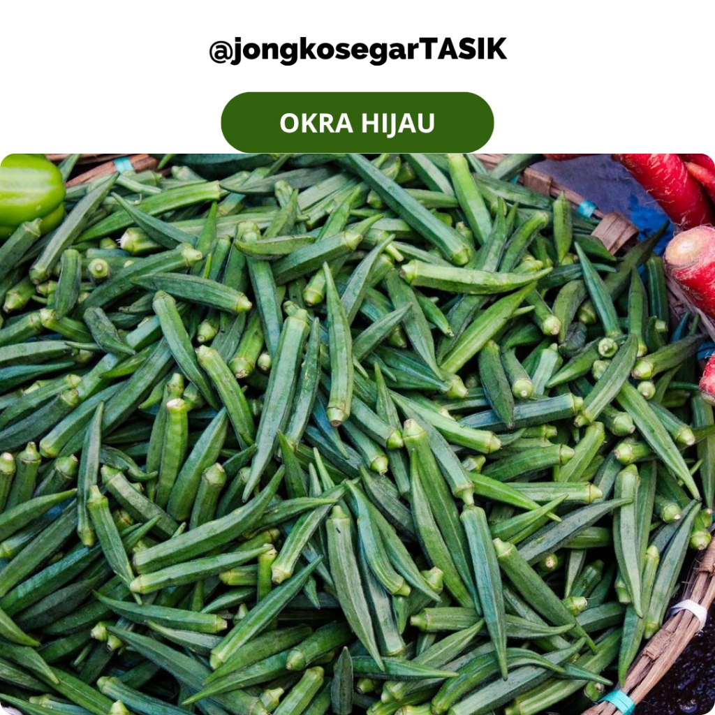 

jongkosegarTASIK - Okra Hijau Fres Segar 250-500gram
