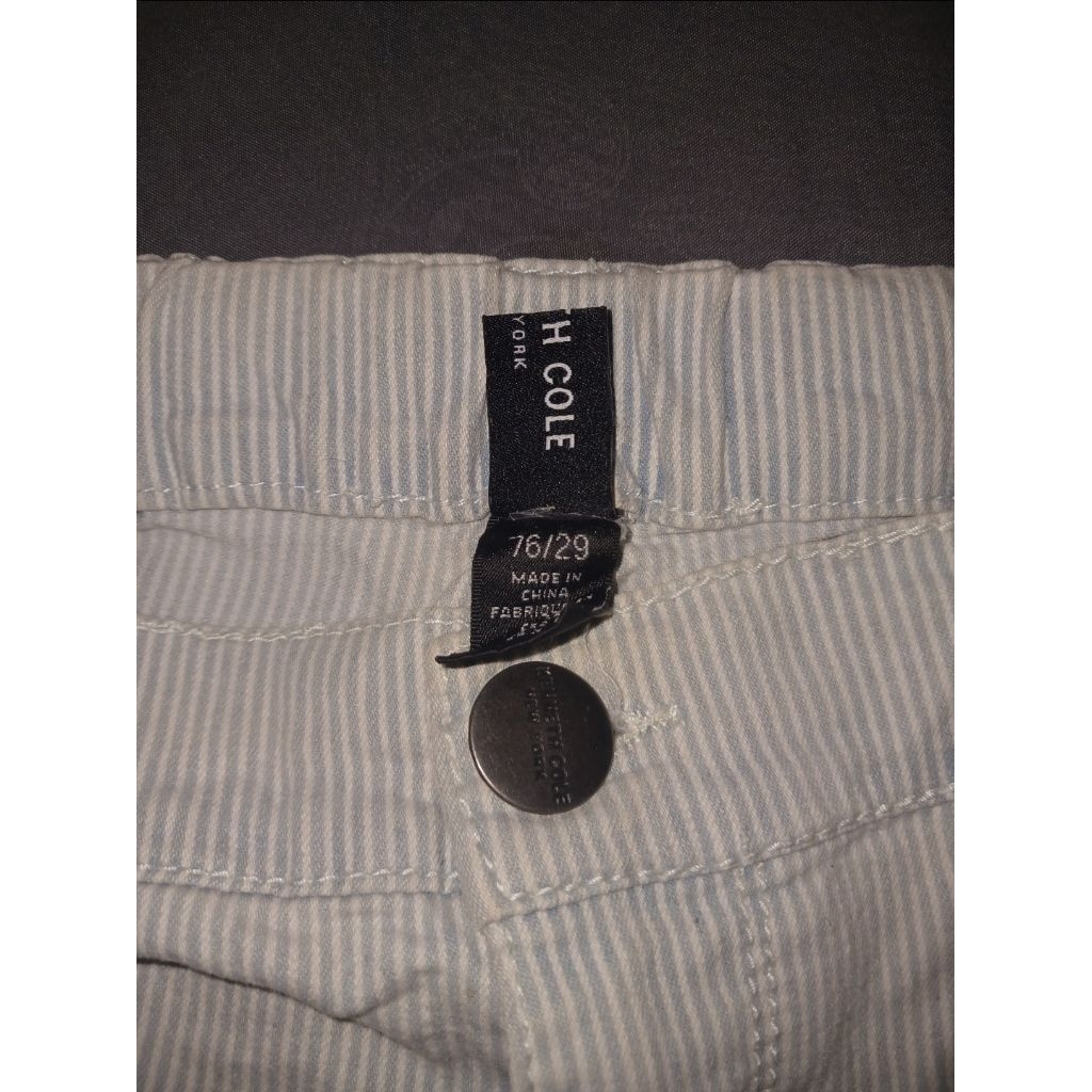 Stripe Pants Celana Kenneth Cole