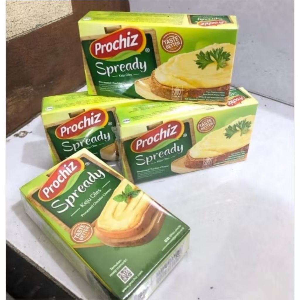 

Prochiz Spready Keju Oles Serbaguna 160 gram Prochiz Spready Cheese