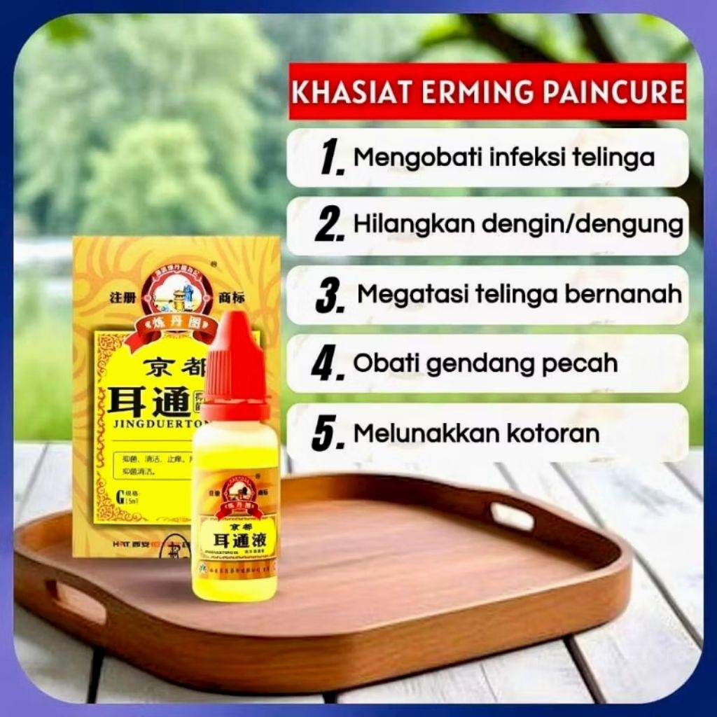 OBAT TETES TELINGA, TELINGA SAKIT, KURANG PENDENGARAN, DLL