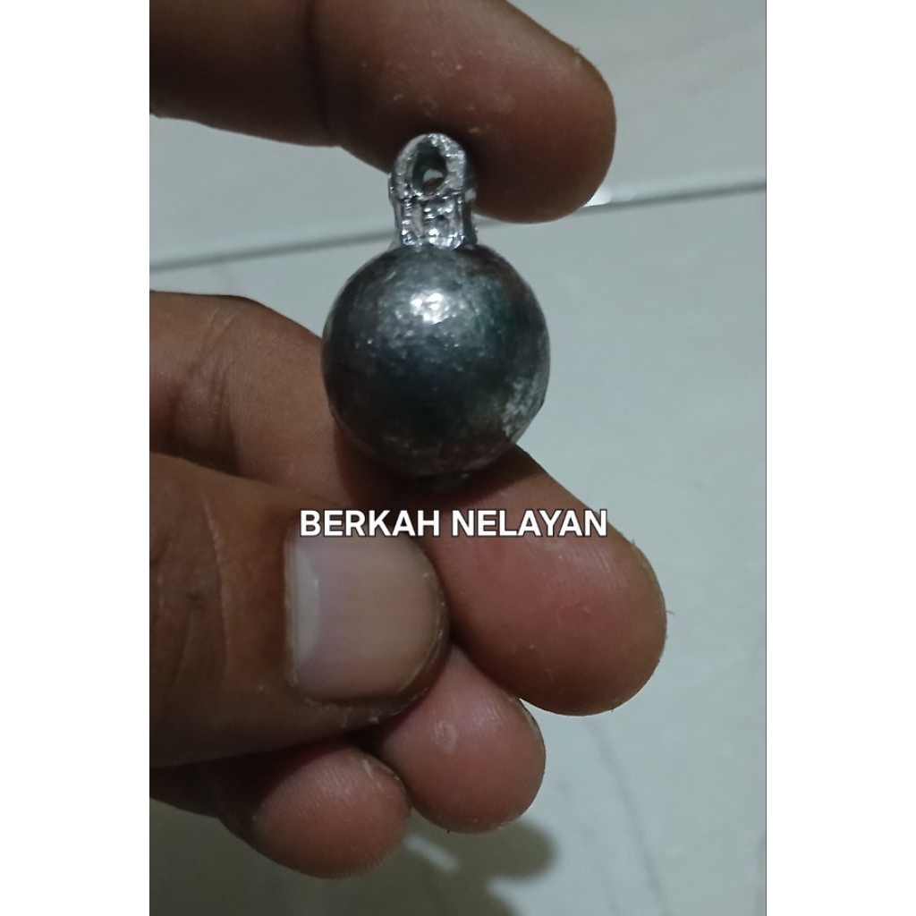 Timah pancing 1kg isi 26butir/Timah anting/Timah kualitas bagus