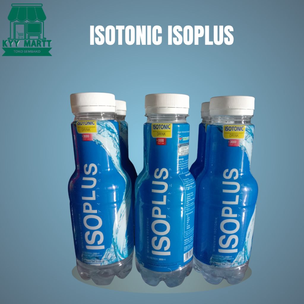 

Minuman isotonic Isoplus 1krat isi 12pcs