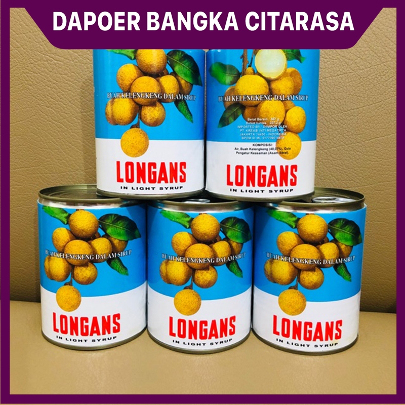 

Longans In Syrup 567 gr / Lengkeng Kaleng Longan