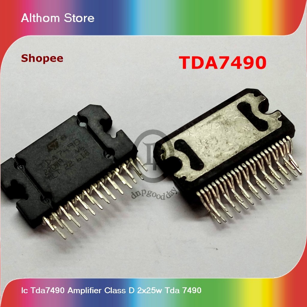 ic tda7490 amplifier class d 2x25w tda 7490