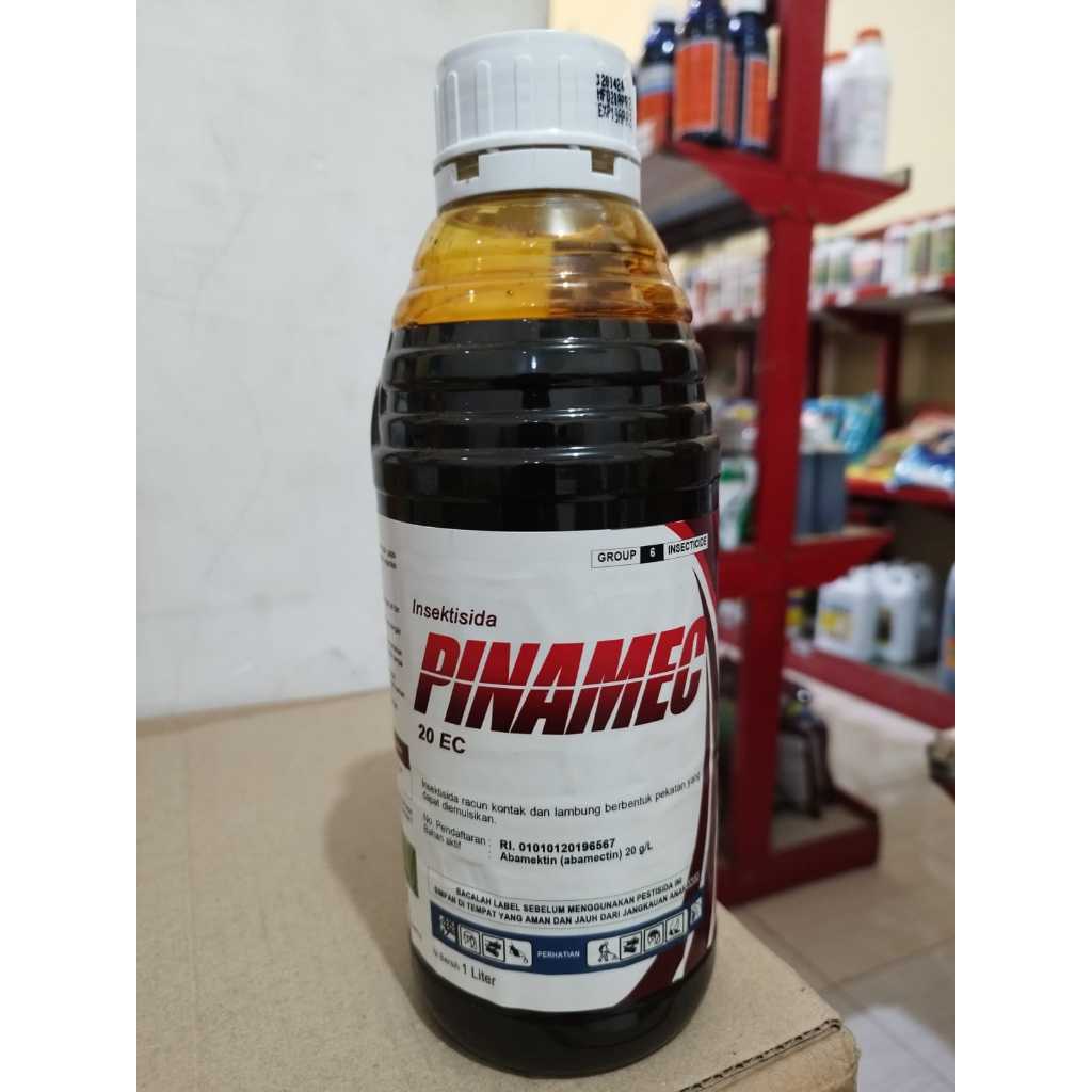 

PINAMEC 20 EC 1L bahan aktif:abamektin 20g/l