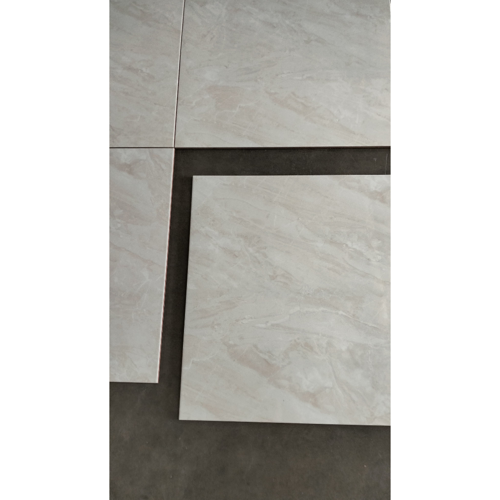 Keramik Lantai Ukuran 60x60 Albania L Cream Keramik Glossy Marble