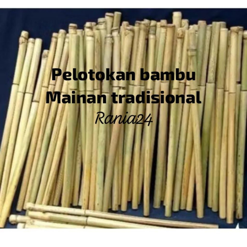 pletokan bambu mainan tradisional