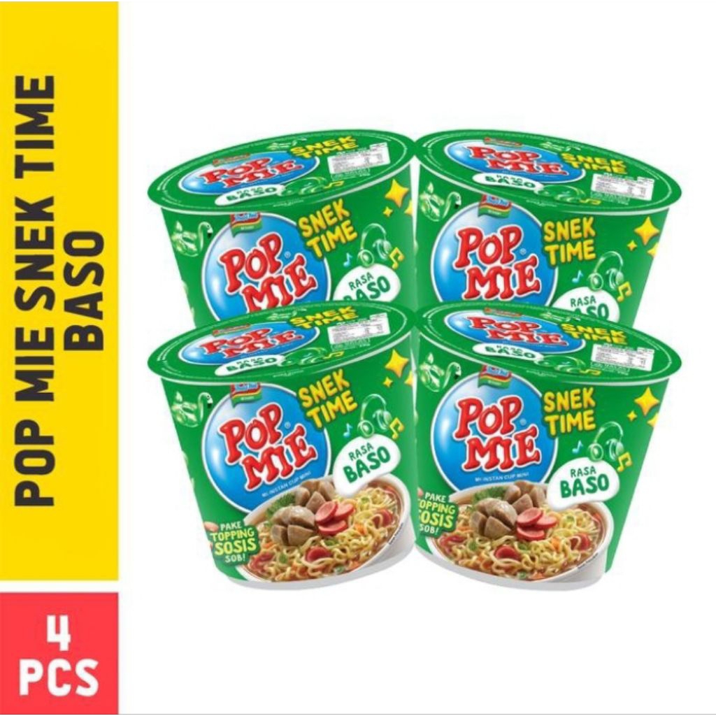 

pop mie bakso 75 gram isi 4 pcs