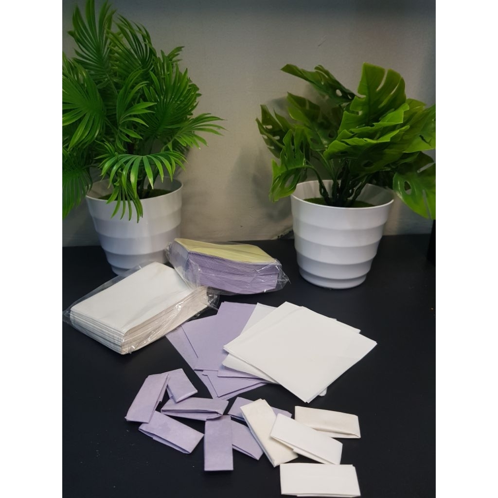 

kertas perkamen isi 500lembar warna putih dan abu abu bebas pilih