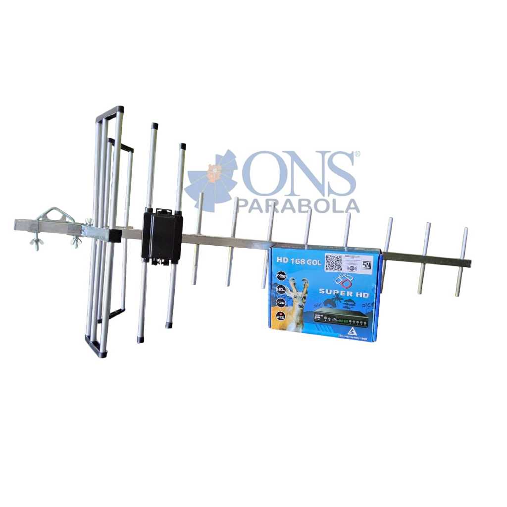 Set Top Box Bonus Antena UHF PF HD 12