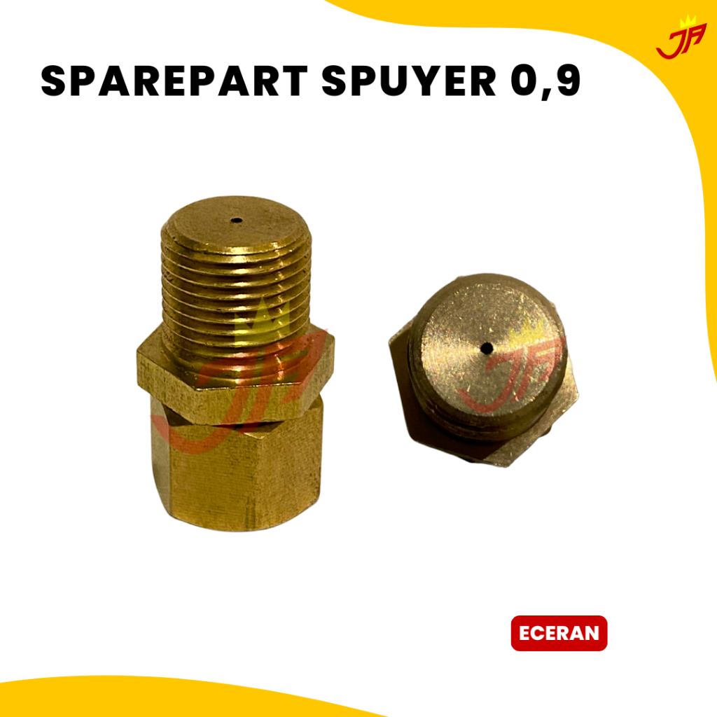 Spuyer Oven Gas Alam lubang 0,9 MM / Nozzle Tembaga