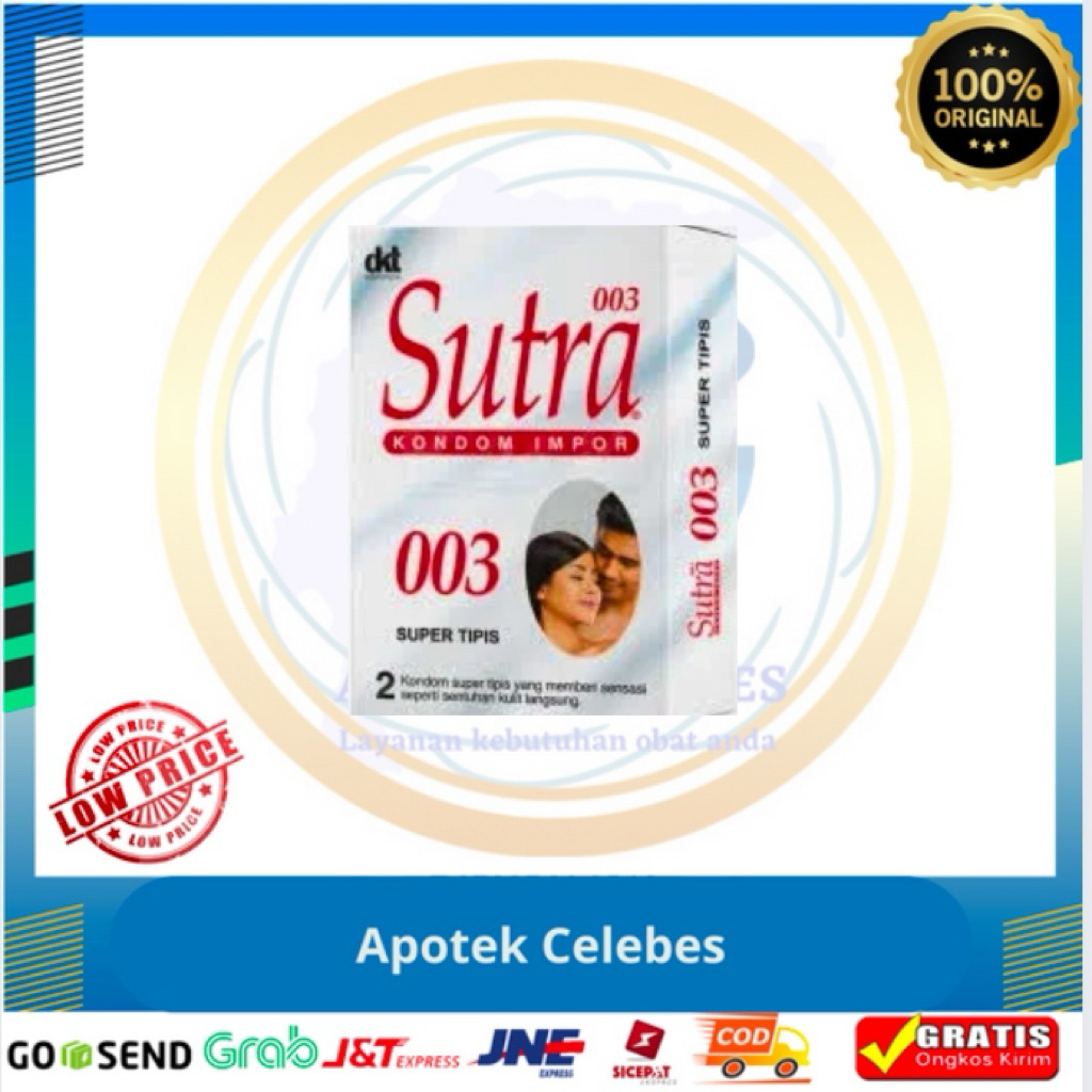 Kondom Sutra 003 super tipis isi 2