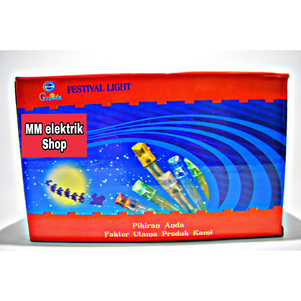 Lampu Kelap Kelip Led Hias Ketupat GAXINDO.